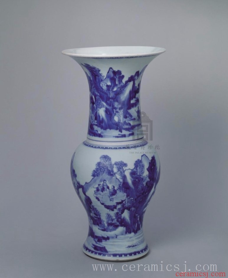 Period: Kangxi reign (1662-1722), Qing dynasty (1644-1911)  Glazetype: blue-and-white 