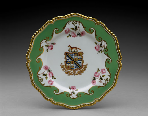 Plate - Worcester Porcelain Manufactory (Flight & Barr Period)