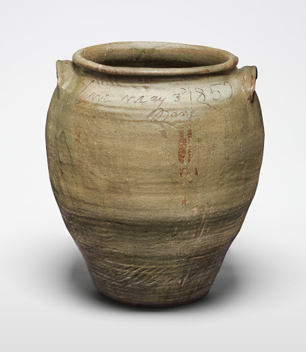 Storage Jar - Made by David Drake (Dave the Potter), American, 1800 - c. 1870