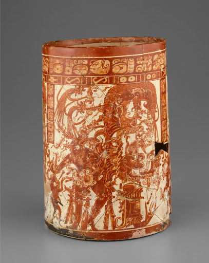 Vessel of the Dancing Lords - Ah Maxam (active mid-/late 8th century)