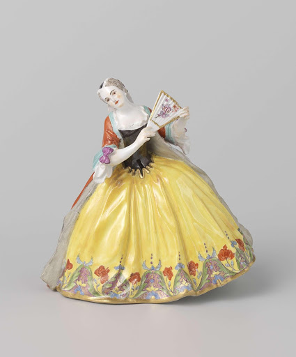 Lady in a Hoop Skirt - Meissener Porzellan Manufaktur