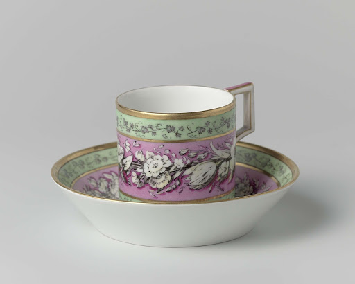 Cup and saucer - K?nigliche Porzellan Manufaktur