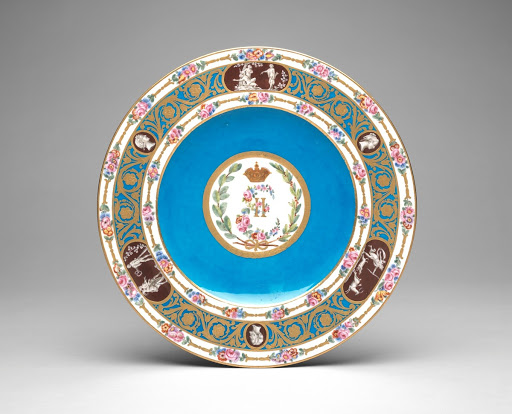 Dinner Plate (from the "Empress Catherine" serivce) - Sèvres Porcelain Manufactory