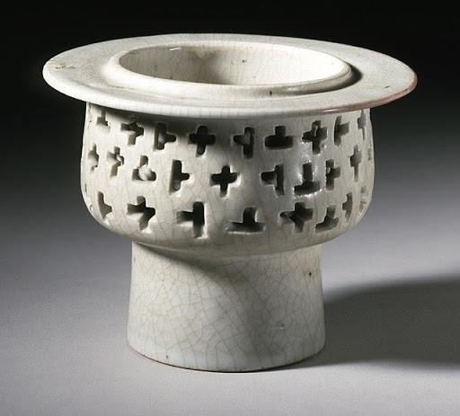 Incense Burner with Abstract Incised Decoration - Unknown
