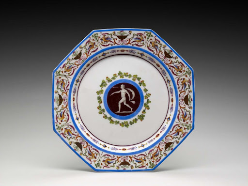 Plate from the Service Arabesque - Sèvres Porcelain Manufactory