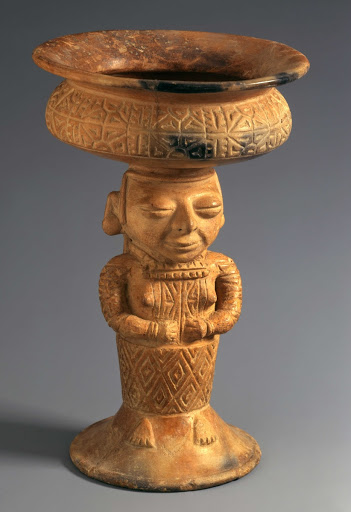 Goblet with female figure - Caribbean Plains (Zenú) - Early Period