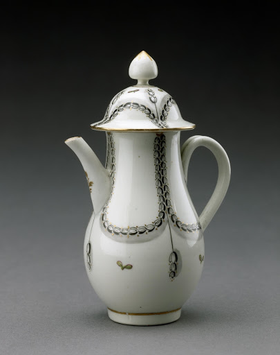 Coffee Pot and Lid - Worcester Porcelain Manufactory