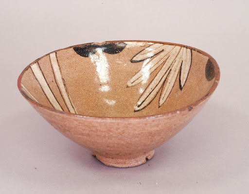 Tea bowl, Aka-Oribe ware - Unknown