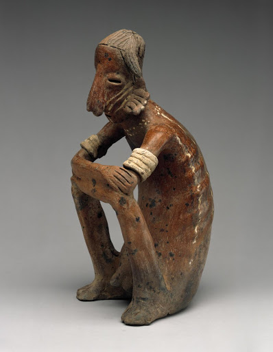 Emaciated Seated Man - Nayarit