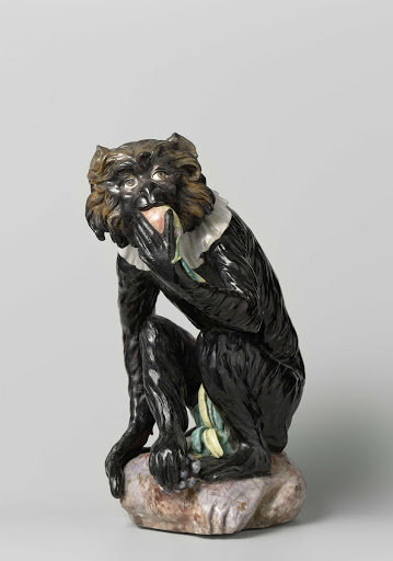 Monkey - Meissener Porzellan Manufaktur, Johann Gottlieb Kirchner