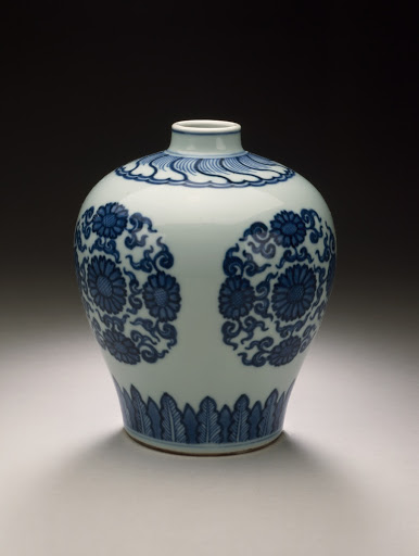 Jar (Ping) with Chrysanthemum Medallions - Unknown