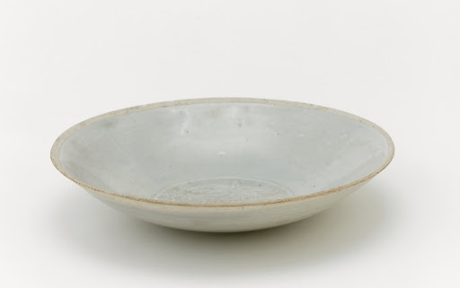 Dish with molded decoration