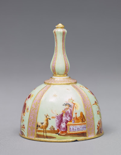 Table Bell - Painting attributed to studio of Johann Gregor H?roldt, Meissen Porcelain Manufactory