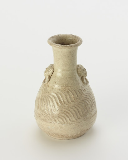 Vase with wave pattern, Qingbai-related ware