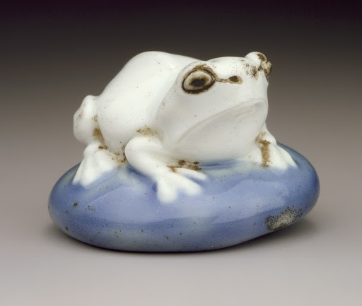 Frog on Toadstool - Unknown