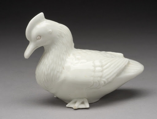 Okimono in the Form of a Crested Duck - Unknown