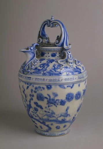 Jug with hunting scene - Unknown