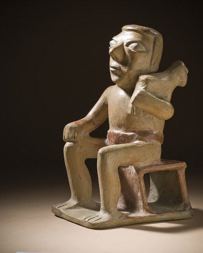 Seated Coquero with Child - Unknown