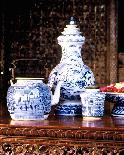 A collection of Sino-Thai blue-and-white - Unknown