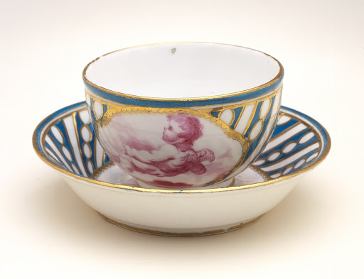 Tea Bowl and Saucer - Chelsea-Derby Factory, Richard Askew (attributed to)