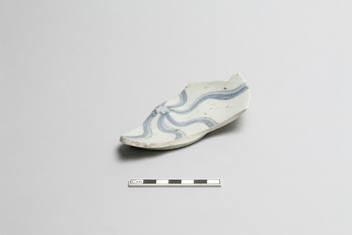 Plate, fragment (broken and repaired)