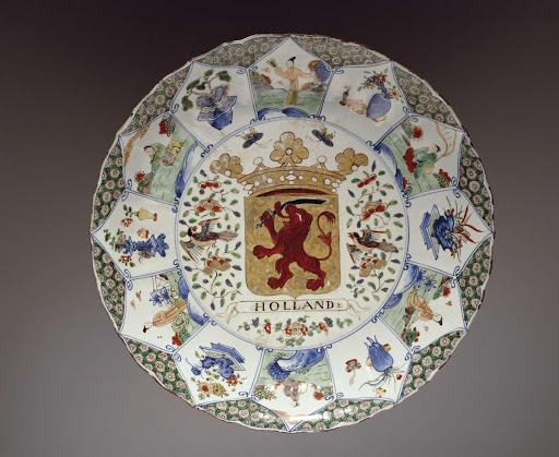 Plate with the arms of Holland - Anonymous