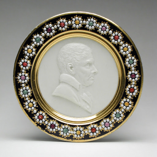 Portrait Medallion - Thomas Baxter, Jr., Flight, Barr & Barr