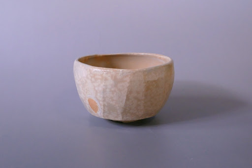 Tea bowl with deer-skin pattern, Asahi ware - Matsubayashi Yusuke (1980- )