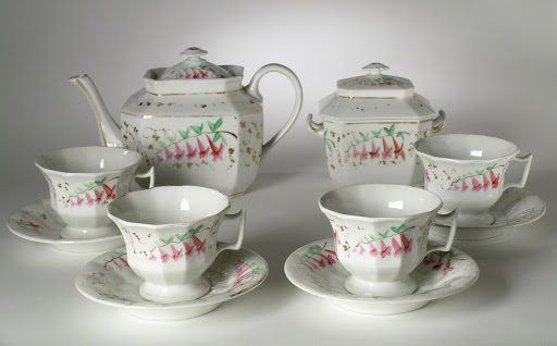 Tea Set - William Ellis Tucker, William Ellis Tucker Factory