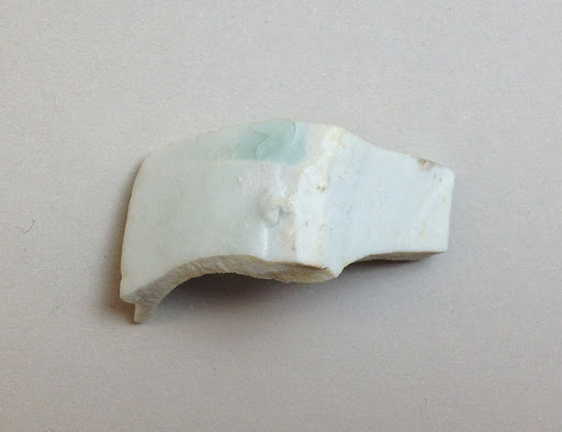 Fragment of the top and wall of a covered box lid