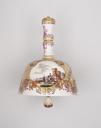 Table Bell - Johann Gregor Heroldt (style of), Meissen Porcelain Manufactory