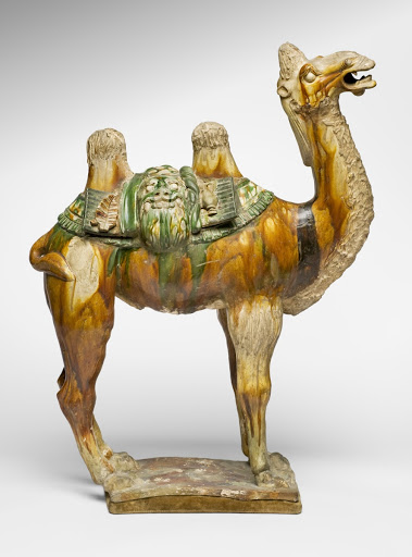 Tomb Figure of a Bactrian Camel - Artist/maker unknown, Chinese