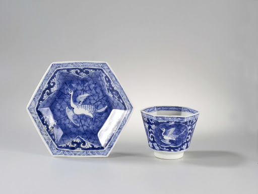 Pair of cups and saucers - Anonymous