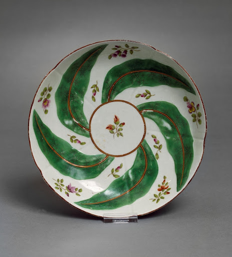 Dish in Scolopendrium Leaf Pattern - Worcester Porcelain Manufactory
