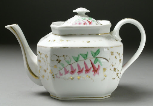 Teapot - William Ellis Tucker, William Ellis Tucker Factory