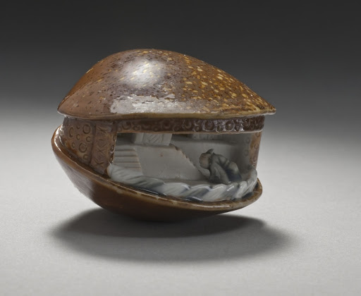 Netsuke in the Form of the Clam's Dream - Unknown