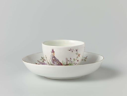 Cup and saucer - Weesper porseleinfabriek