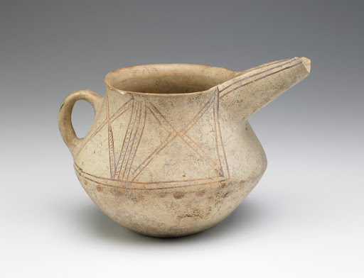 Spouted Vessel with handle