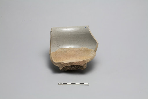 Wall, rim, base of large bowl