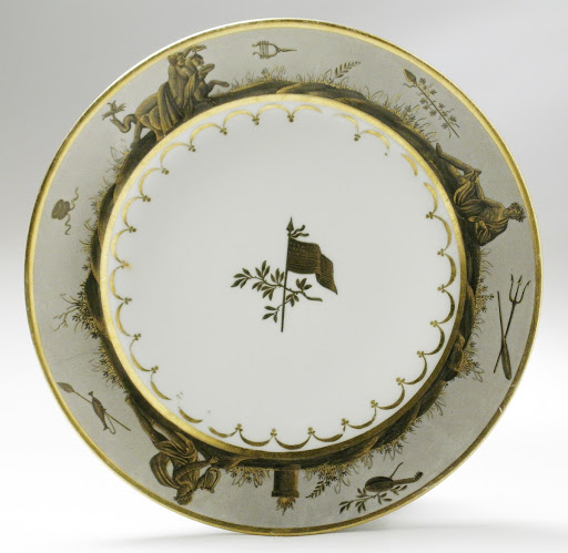Dinner Plate - Dihl et Guerhard (attributed to)