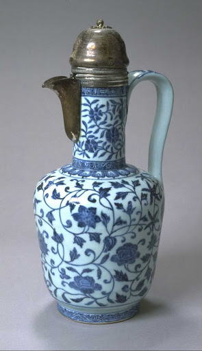 Ewer with Silver Fittings - Artist Unknown, China