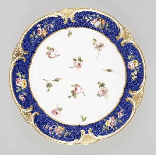 Plate - Sèvres Porcelain Manufactory, Jean-Nicolas Le Bel