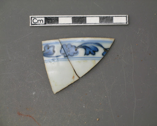 Two fragments of the wall of a bowl