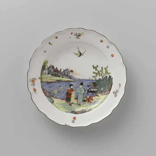 Eleven dinner plates - Meissener Porzellan Manufaktur, Pieter Schenk (II)
