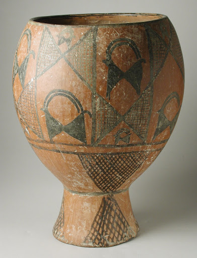 Prehistoric Painted Pottery Vessel - Unknown