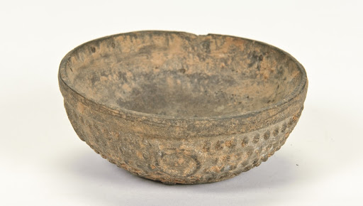Dish with relief decoration