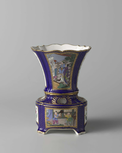 Pair of vases (vase hollandais nouvelle forme) - Manufacture de S?vres, Jean Claude Duplessis, Charles Nicolas Dodin