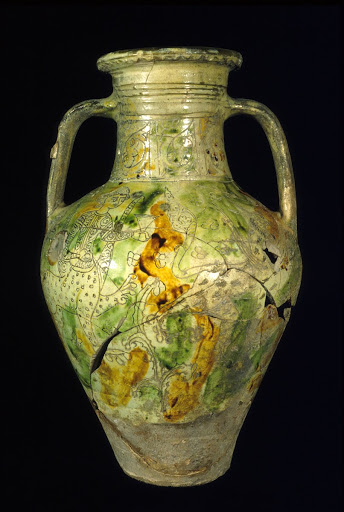 Amphora with Confronted Hybrid Figures - Unknown