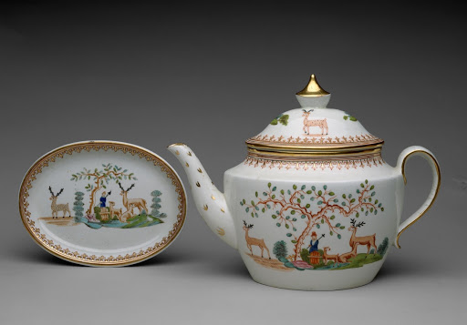 Teapot with Lid and Stand - Anthony & Enoch Keeling