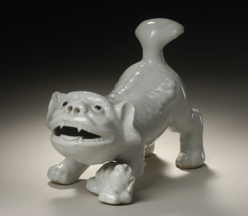 Okimono in the Form of a Chinese Lion and Young - Unknown